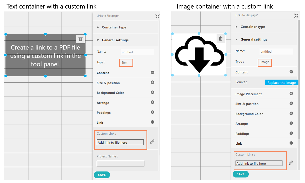 Link to PDF using custom link field.png